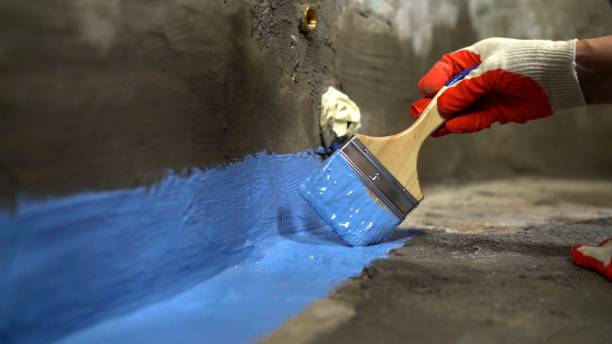 Commercial Basement Waterproofing project at a Upperville, VA business property by SJ Waterproofing Pros